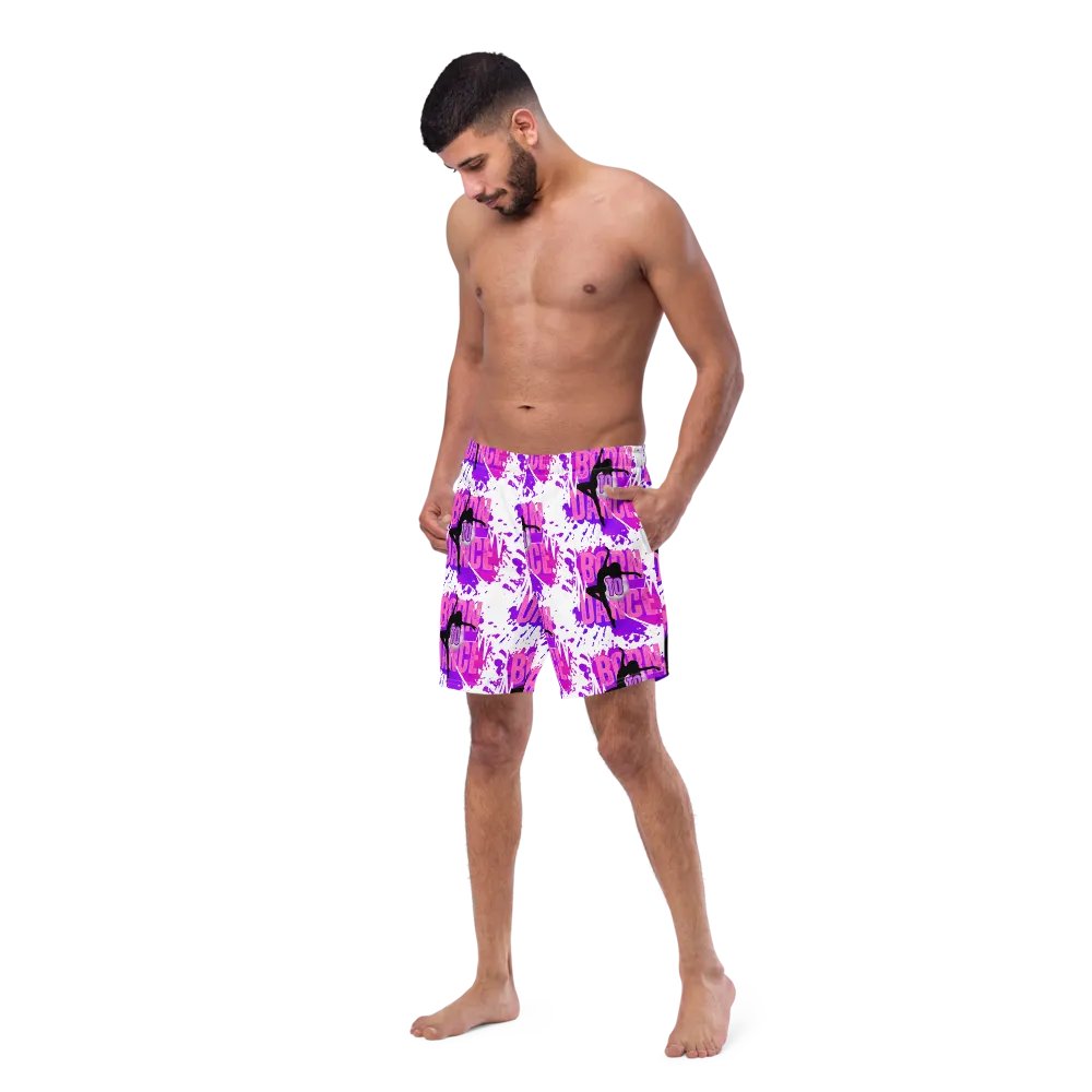 Born to Dance Her Silhouette All-Over Swim Trunks product image (6)