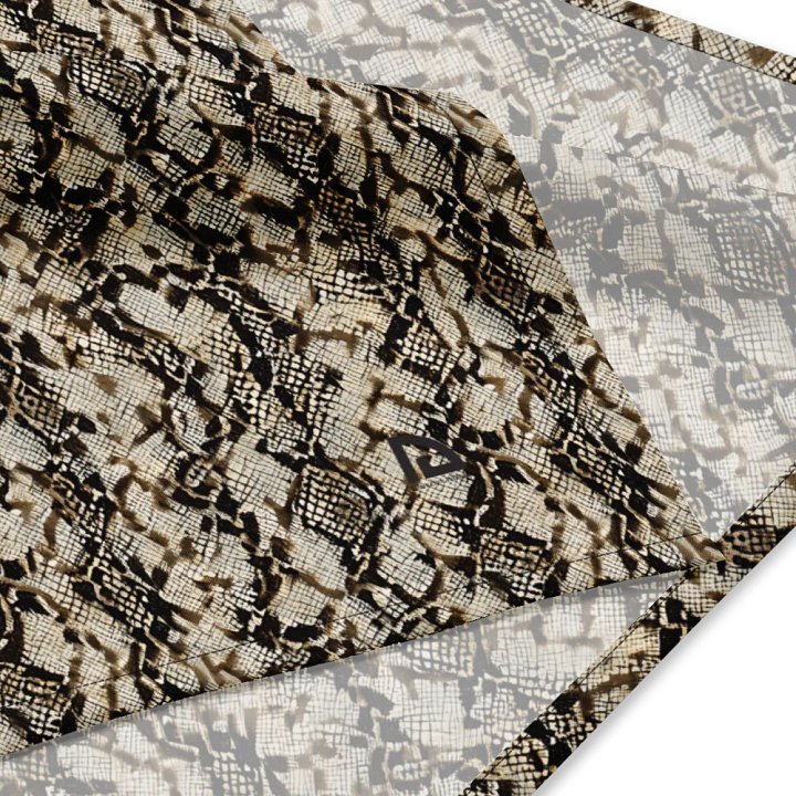 Beige Snake Pattern Bandana product image (4)