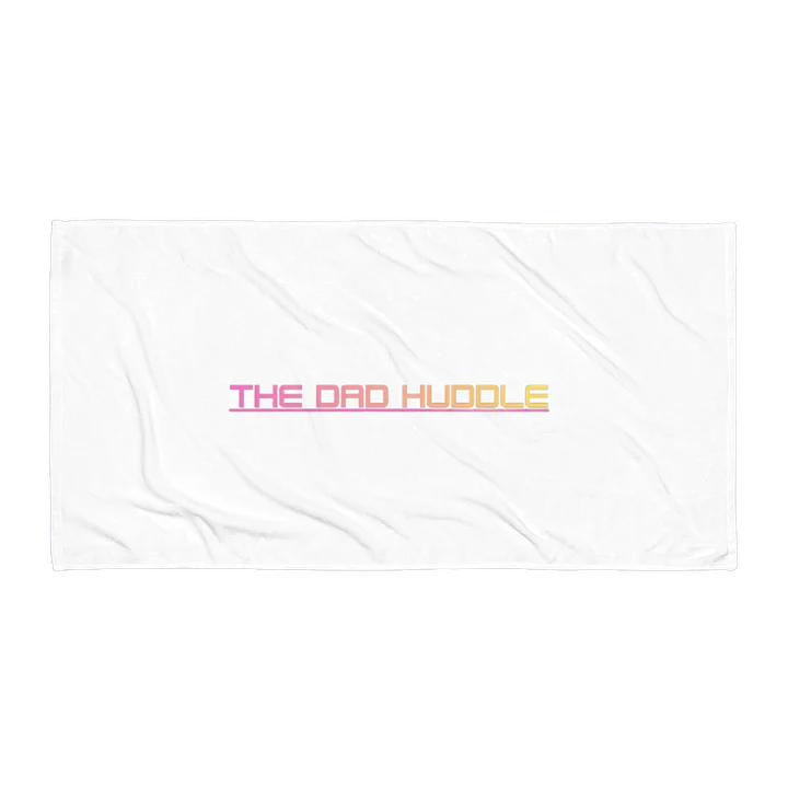 The Dad Huddle Color Burst Beach Towel product image (1)