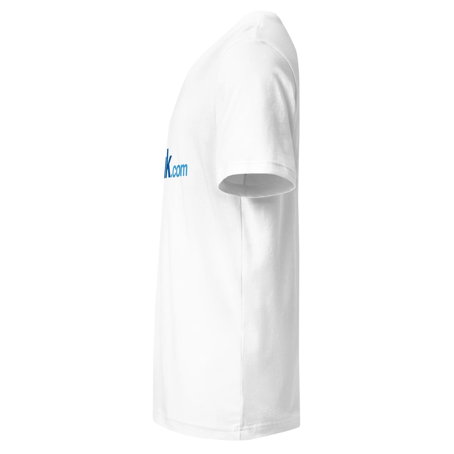 Unisex DCTUK White V-Neck Tee product image (5)