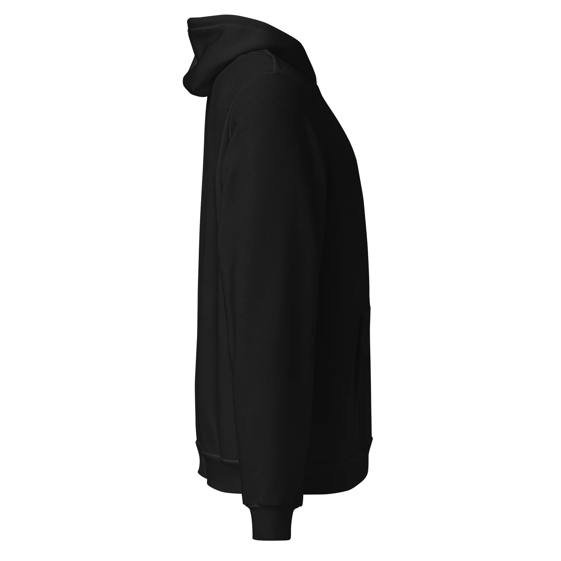 Hustle Now. Talk Later. Hoodie (White/Green Edition) product image (4)