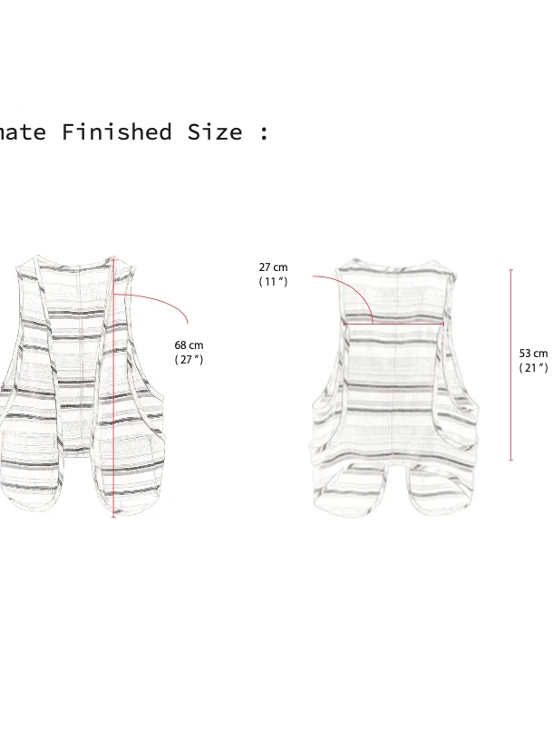Deep Pocket Vest PDF Pattern and Instructions product image (2)