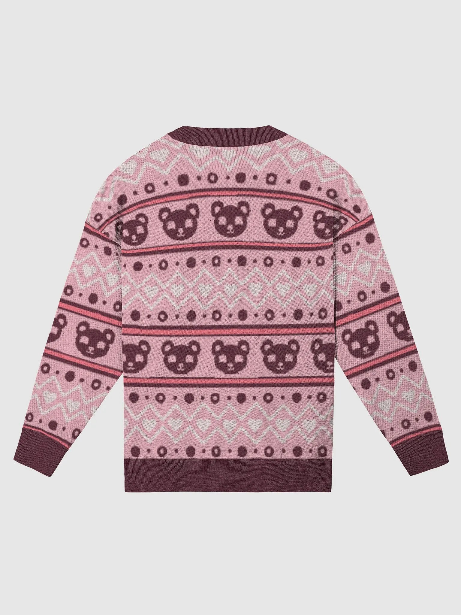 TeddyChan Christmas Sweater - Pink product image (6)