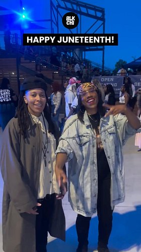 HAPPY JUNETEENTH!!! 🥳🥳🥳🥳

We’re so proud of you. We love you. We see you.

And WE OUTSIIIIIDE… BYYYYYEEEEEE! 🫶🏿✌🏿

Be safe.

...