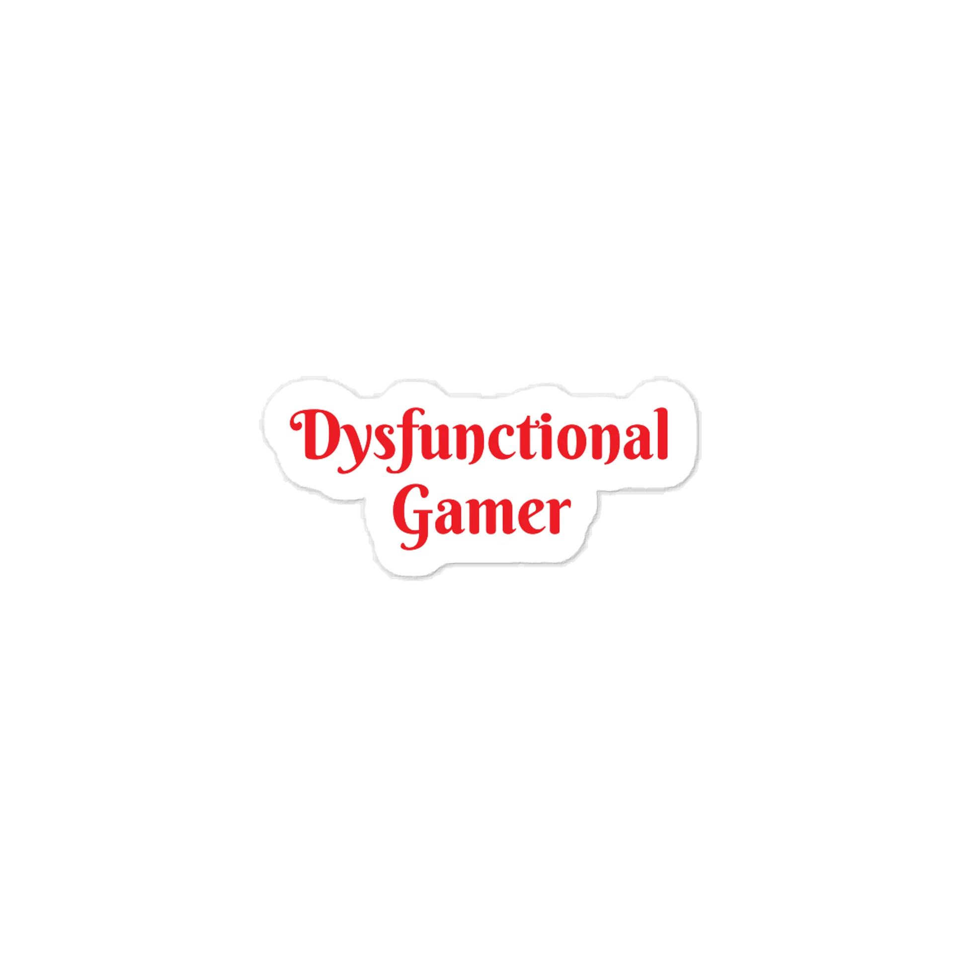 Dysfunctional Gamer Sticker product image (1)