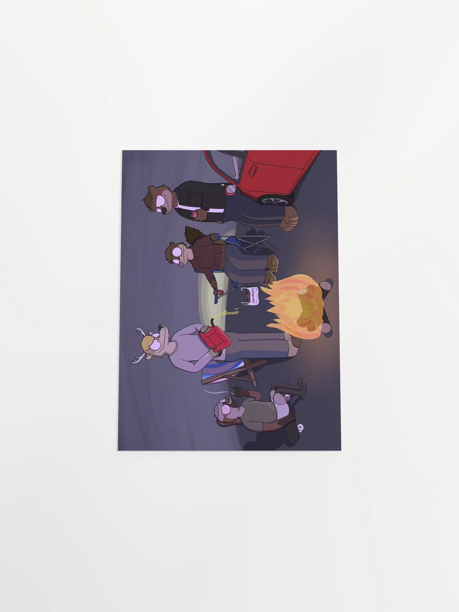 Fired Up Print product image (16)