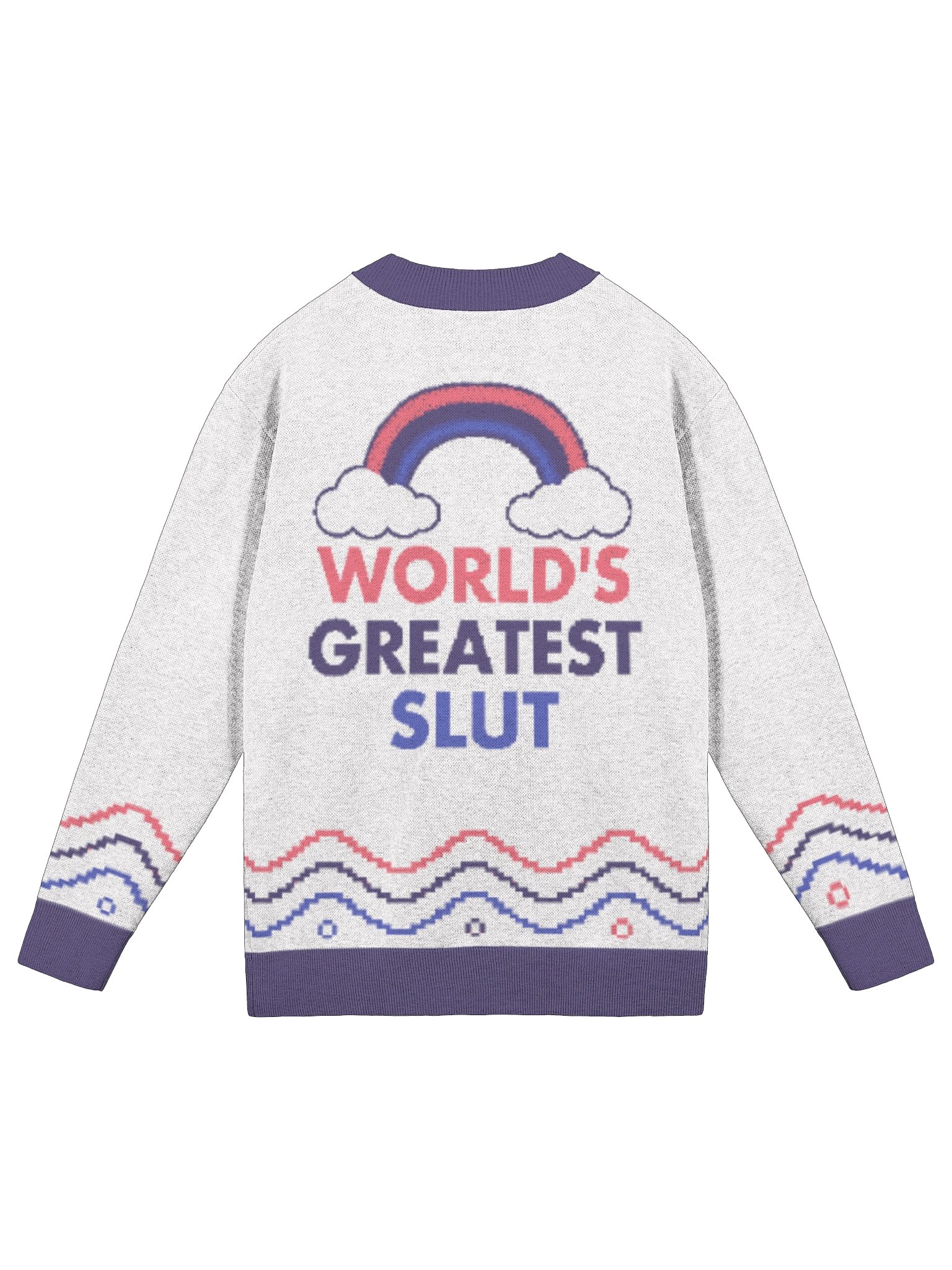 World's Greatest Slut purple variant cardigan product image (7)