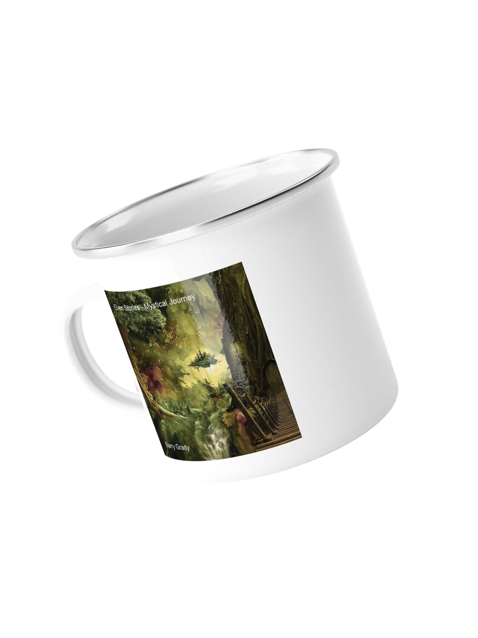 'Elven Stories - Mystical Journey' Enamel Adventure Mug product image (4)