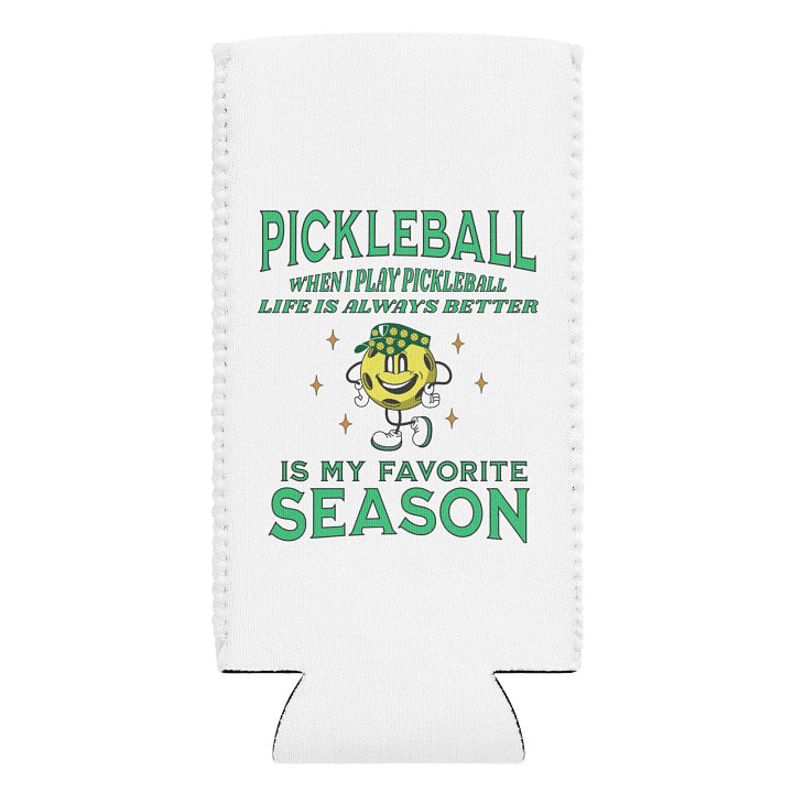 Pickleball Is My Favorite Season Coozie product image (1)