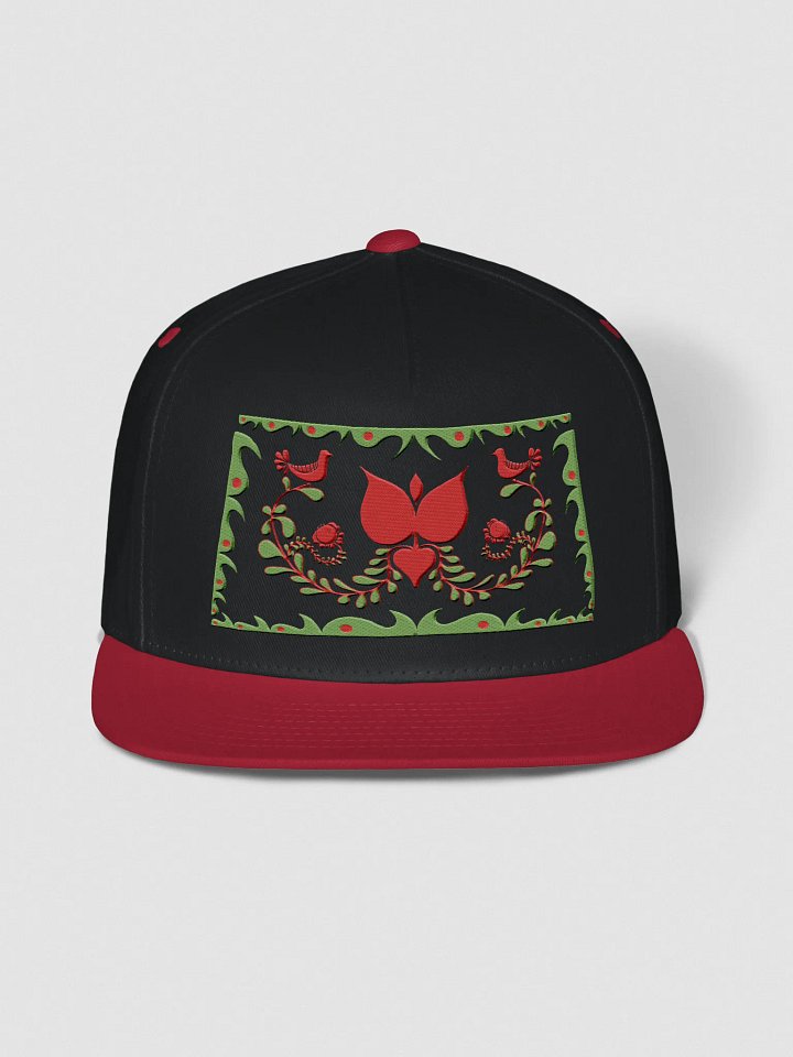 Folk Art Hungarian Symmetry Snapback Cap product image (1)