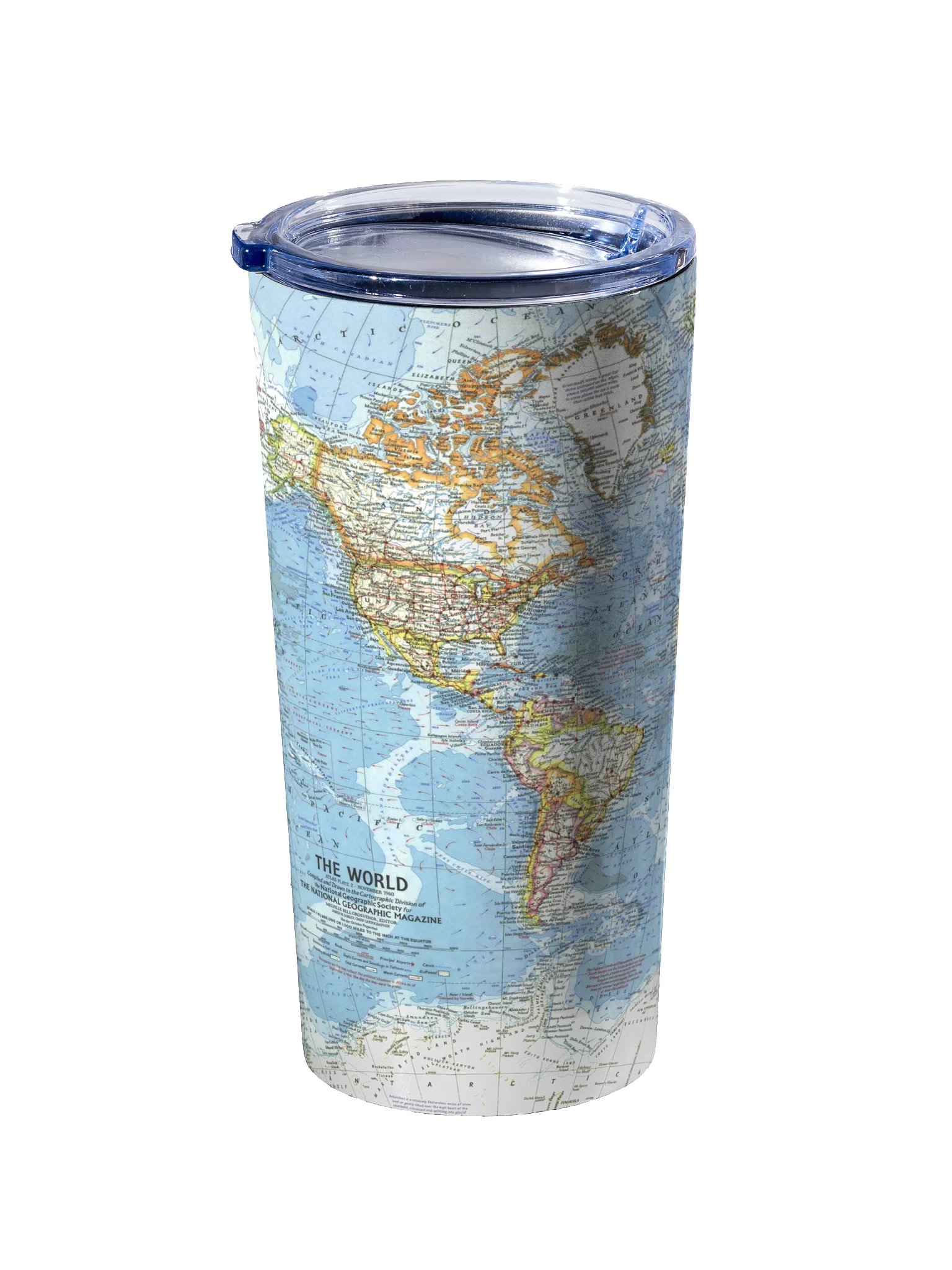 Vintage World Map 20oz Tumbler product image (2)