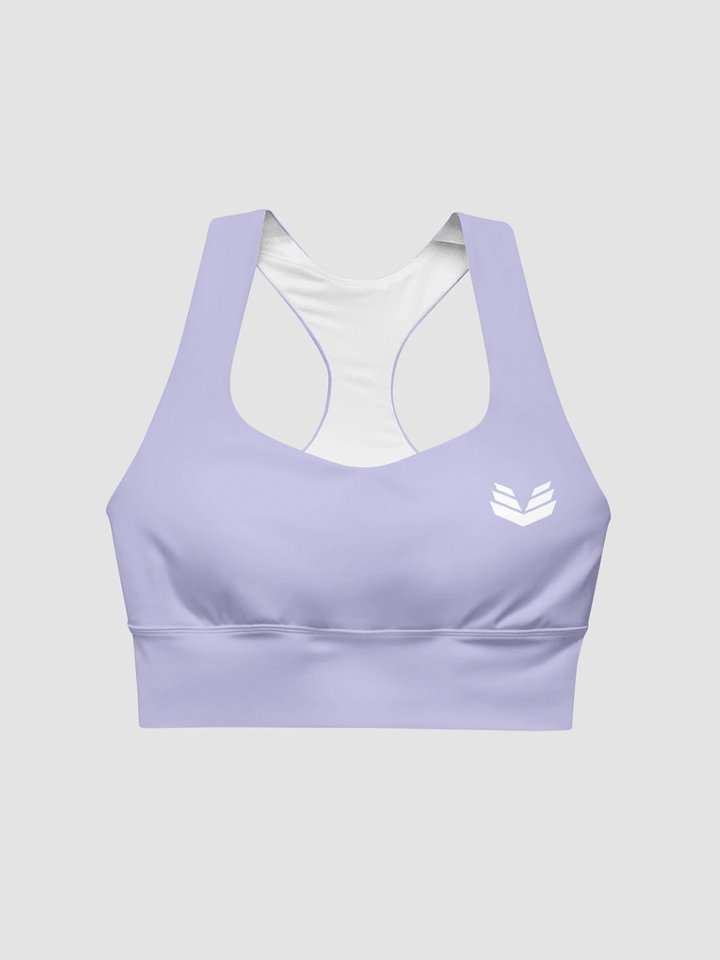 Longline Sports Bra - Lilac product image (1)