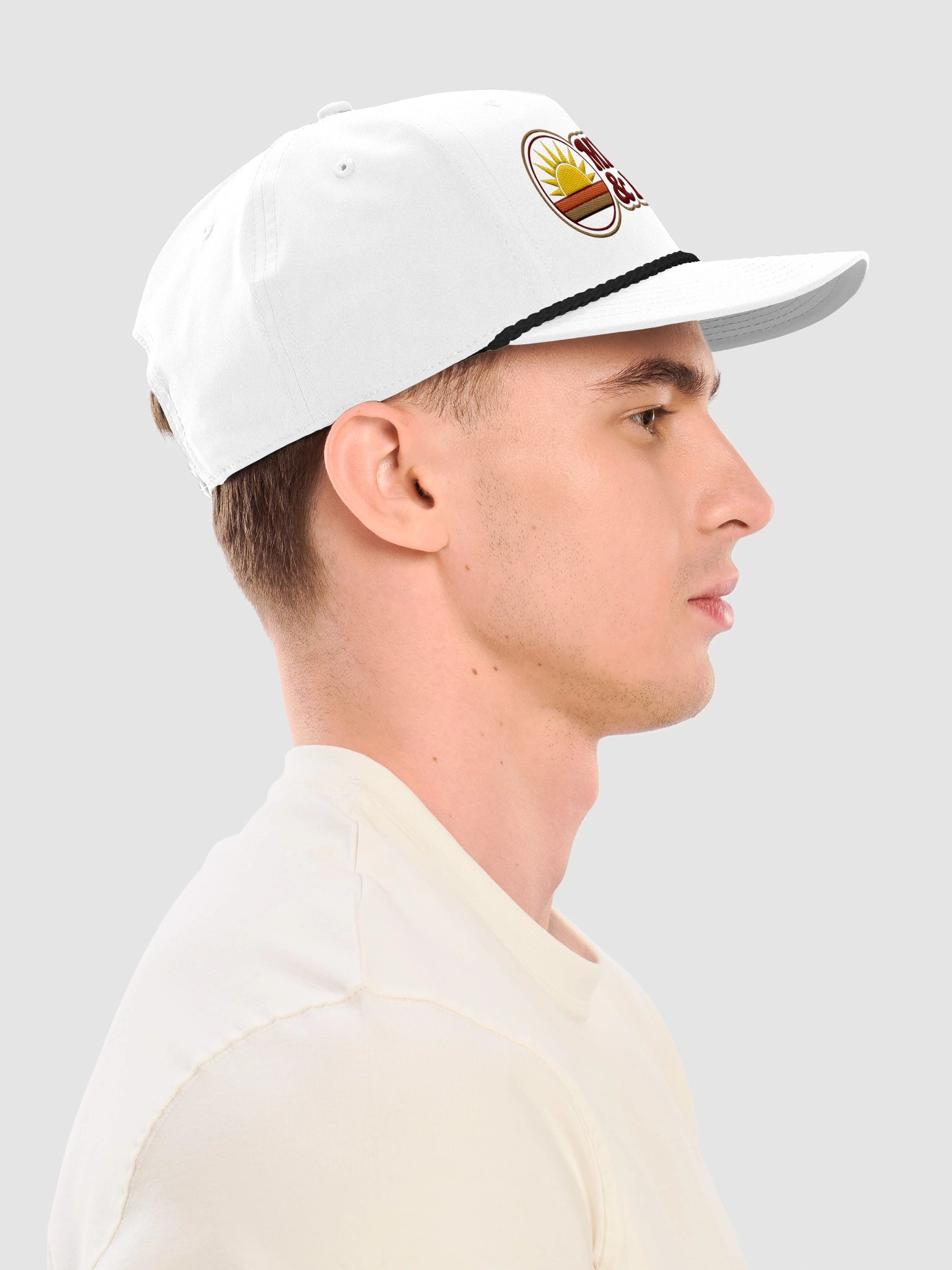 Milktoast & Barley Crest Rope Baseball Cap product image (8)