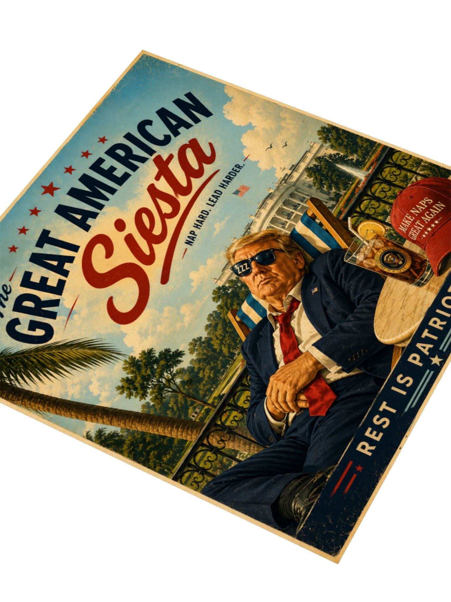 The Great American Siesta – Premium Sticker product image (6)