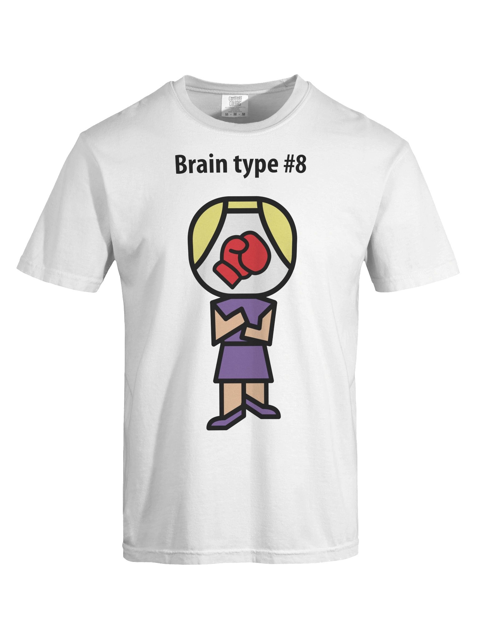 Brain type #8 t-shirt product image (5)