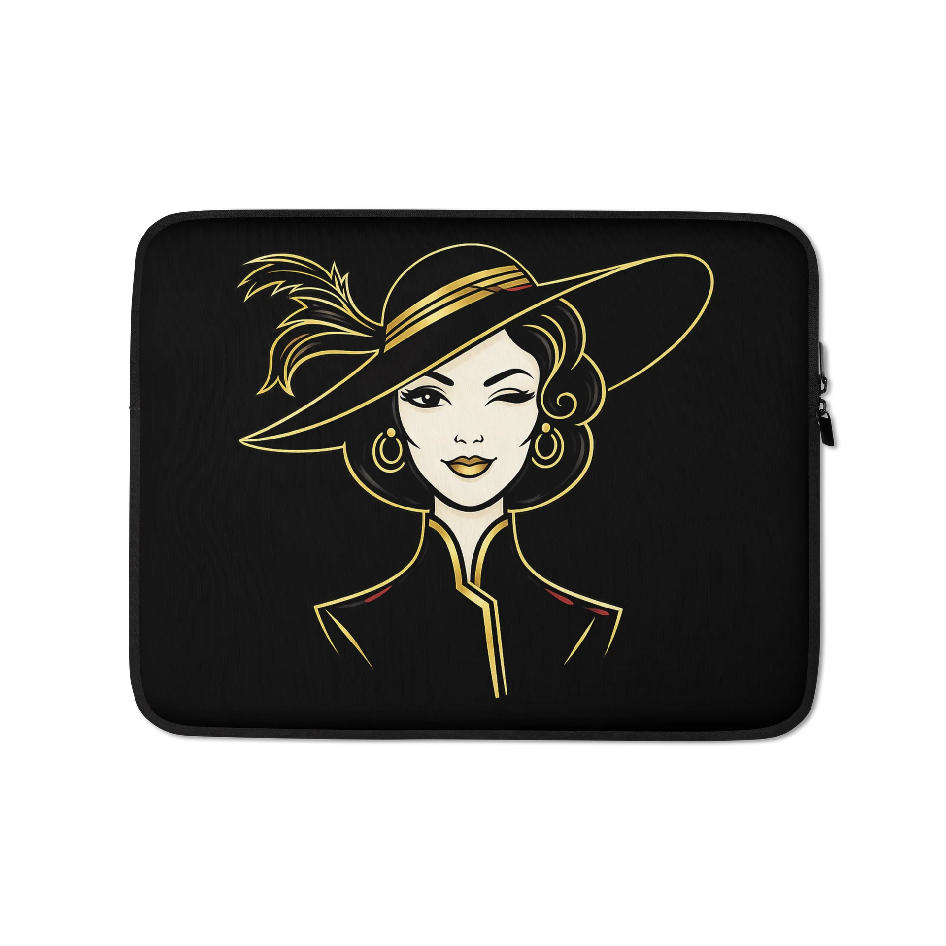 Woman Farting Laptop Sleeve product image (1)