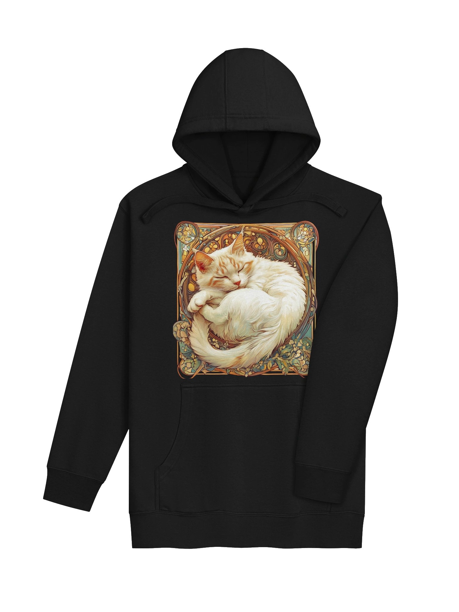 Art Nouveau Cat Dreams Hoodie product image (28)