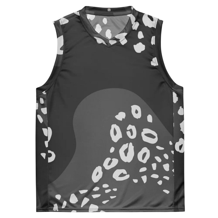 Grey Leopard Dreams All-Over Print Jersey product image (2)