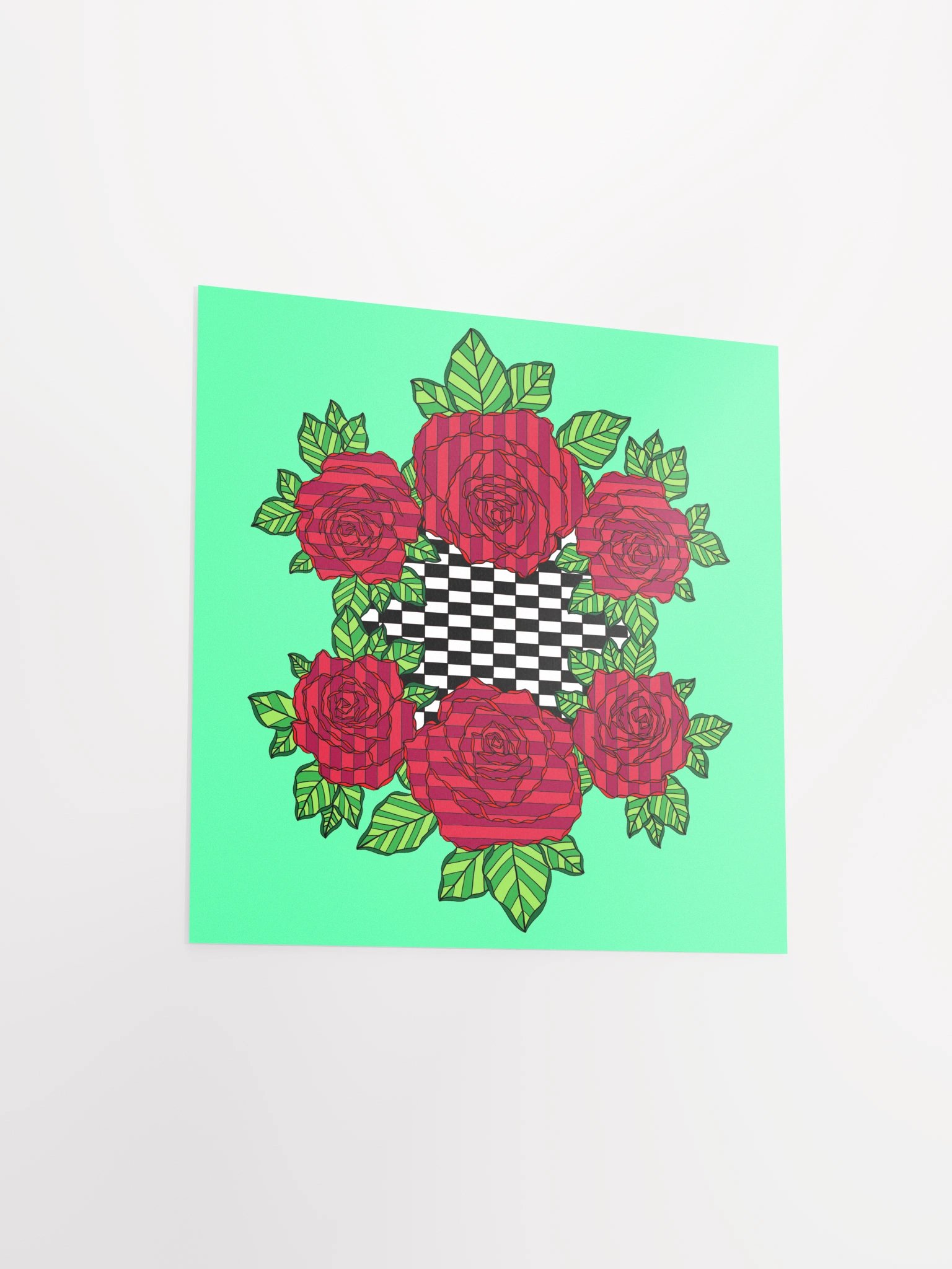 Enhanced Matte Paper Poster (Rose-Green) product image (11)
