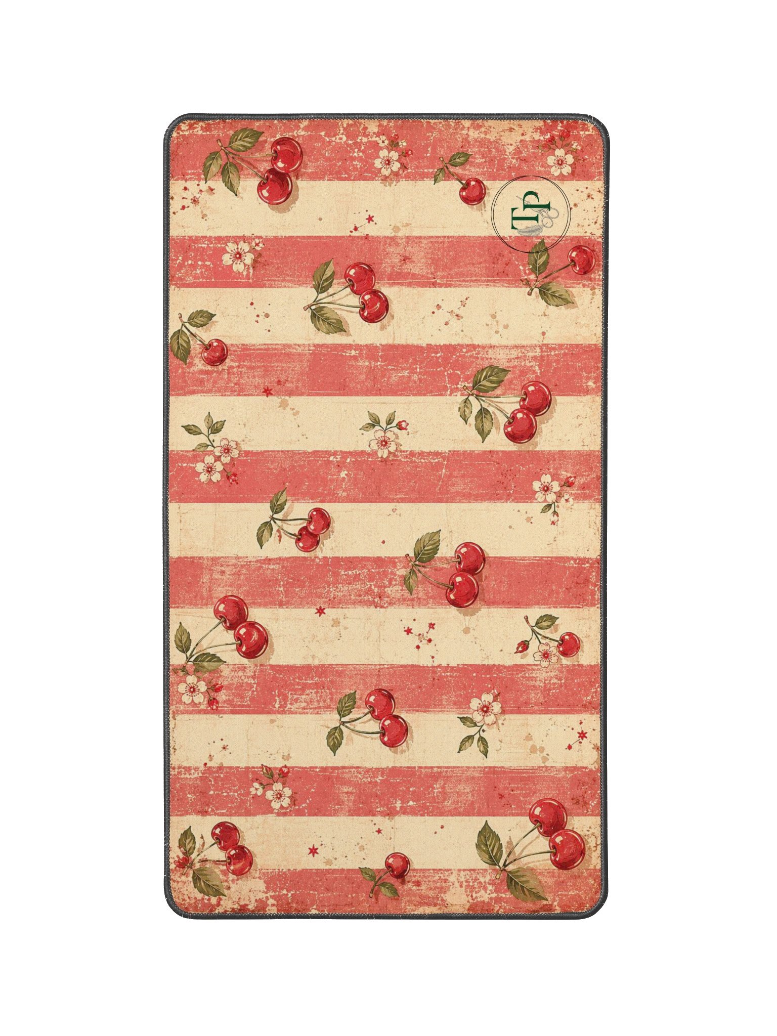 Chic Cherry Desk Mat for Creative Workspaces product image (1)