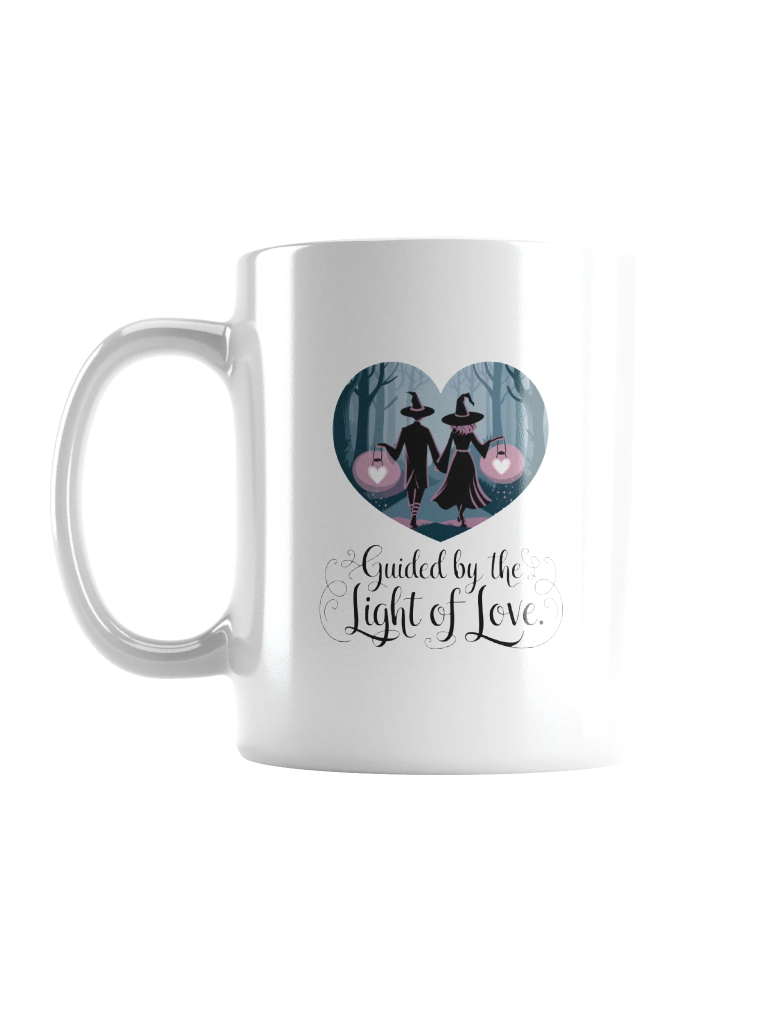 Witch Valentine's Day Gift | Gothic Romance Mug | Witchy Couple Love Gift | Dark Academia product image (1)
