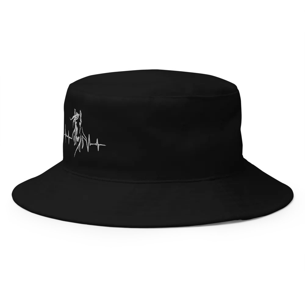 Horse Heartbeat Bucket Hat product image (10)