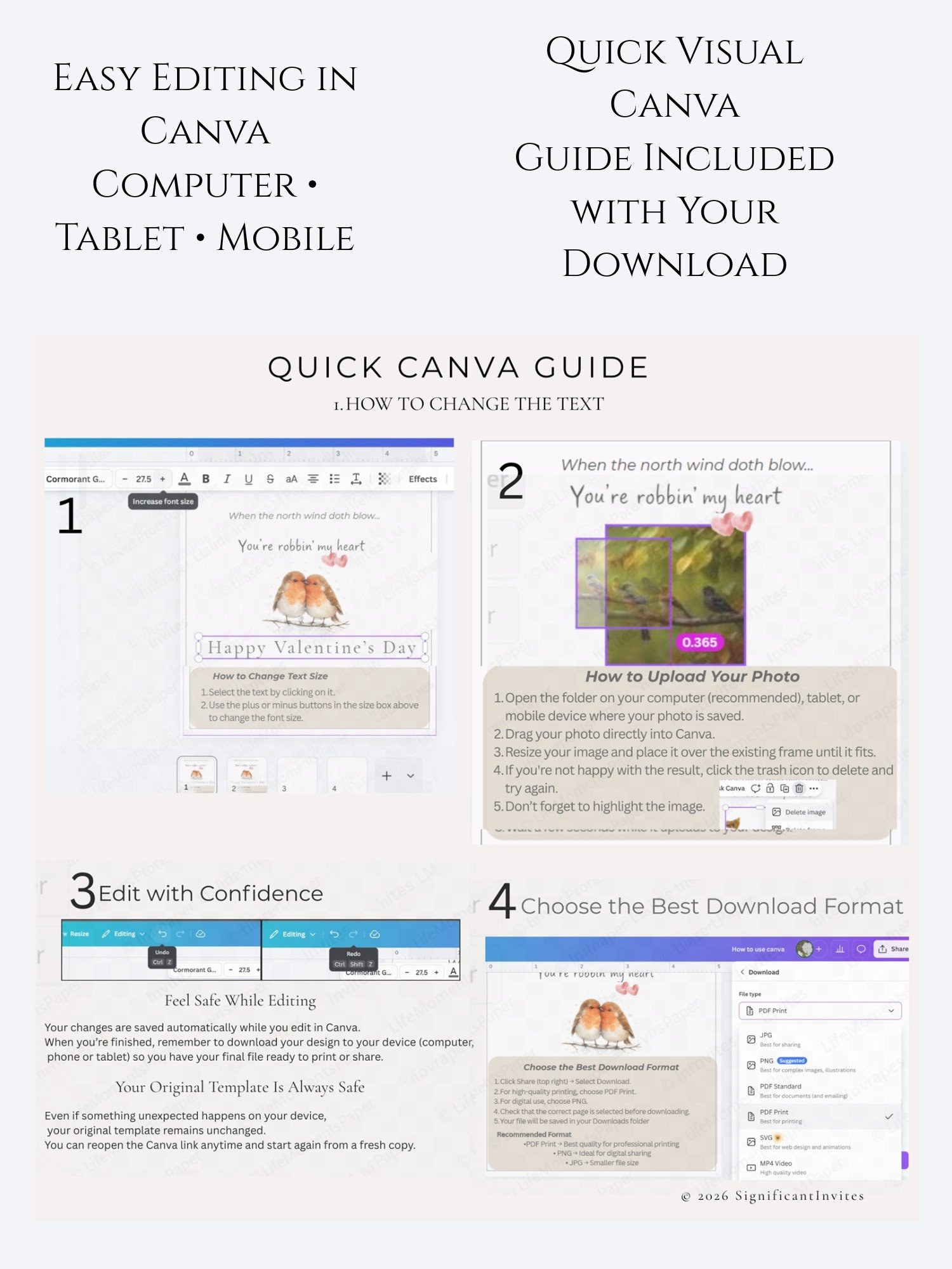 Police Funeral Program Template for Canva | Thin Blue Line 8-Page Obituary Booklet | 11x8.5 Editable Memorial product image (9)