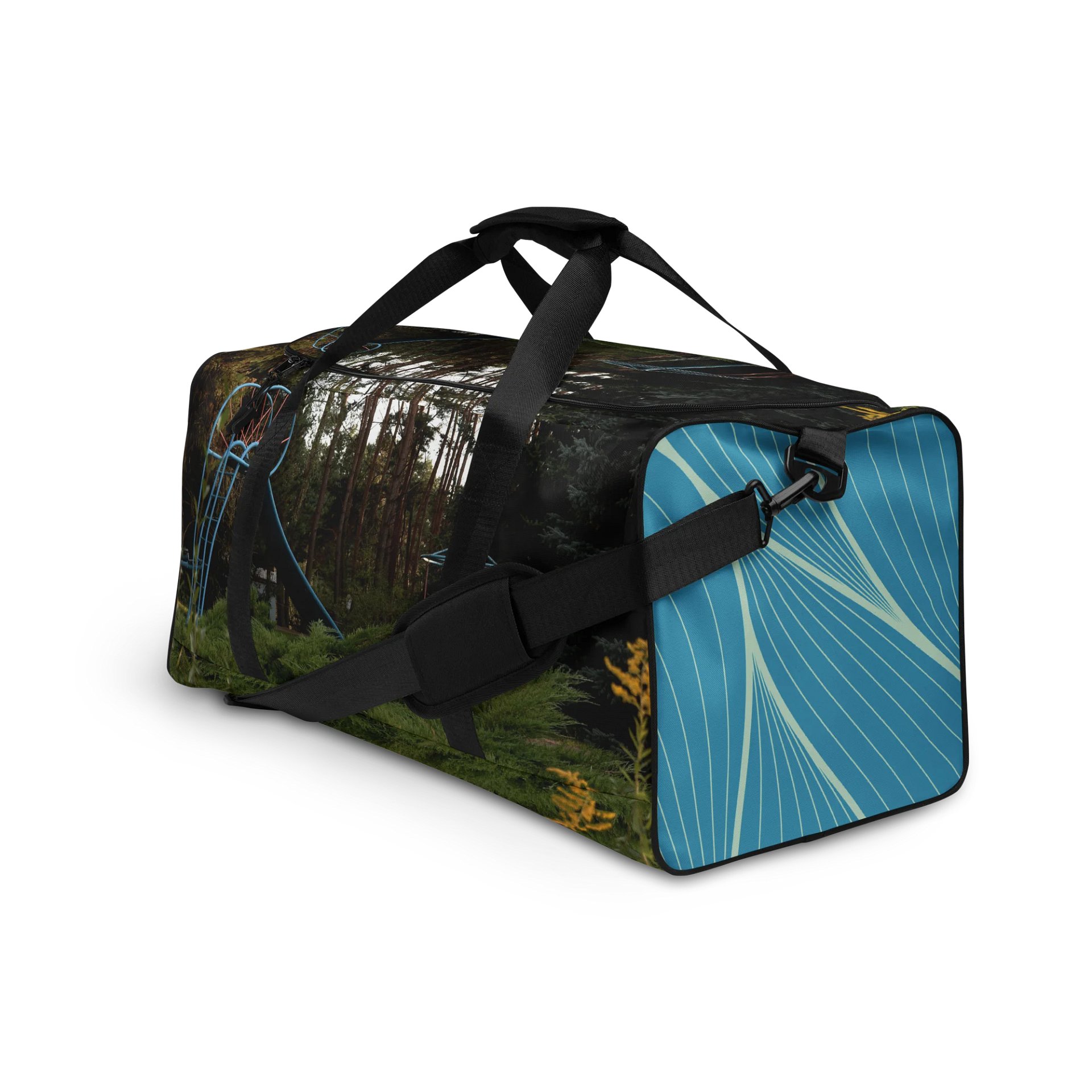 Travel bag - Abandoned, nostalgic playground in the woods product image (5)