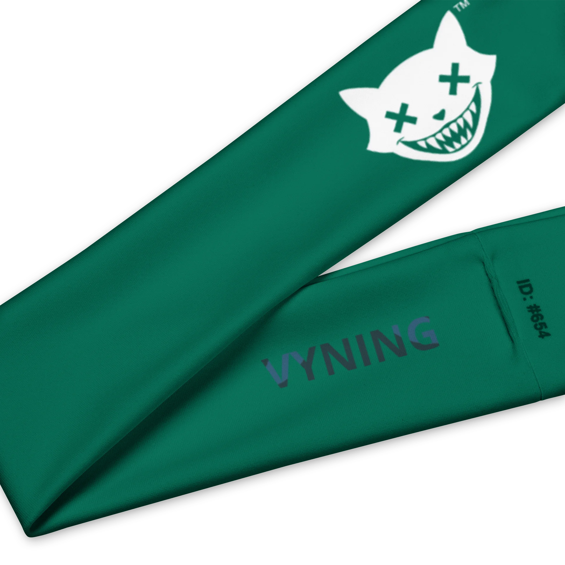GREEN VYNING DEVIL KITTY HEADBAND product image (3)
