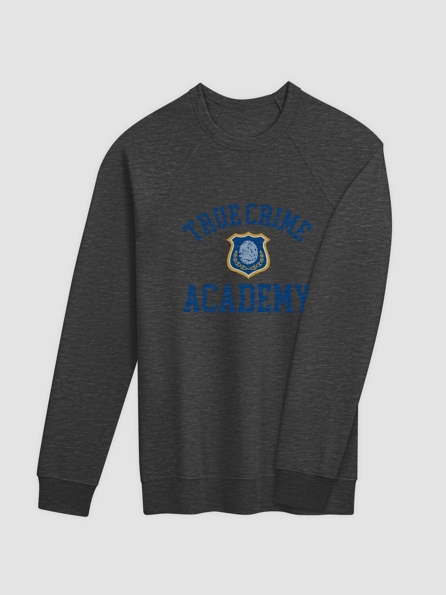 True Crime Academy Pullover Sweatshirt - Dark Grey product image (12)
