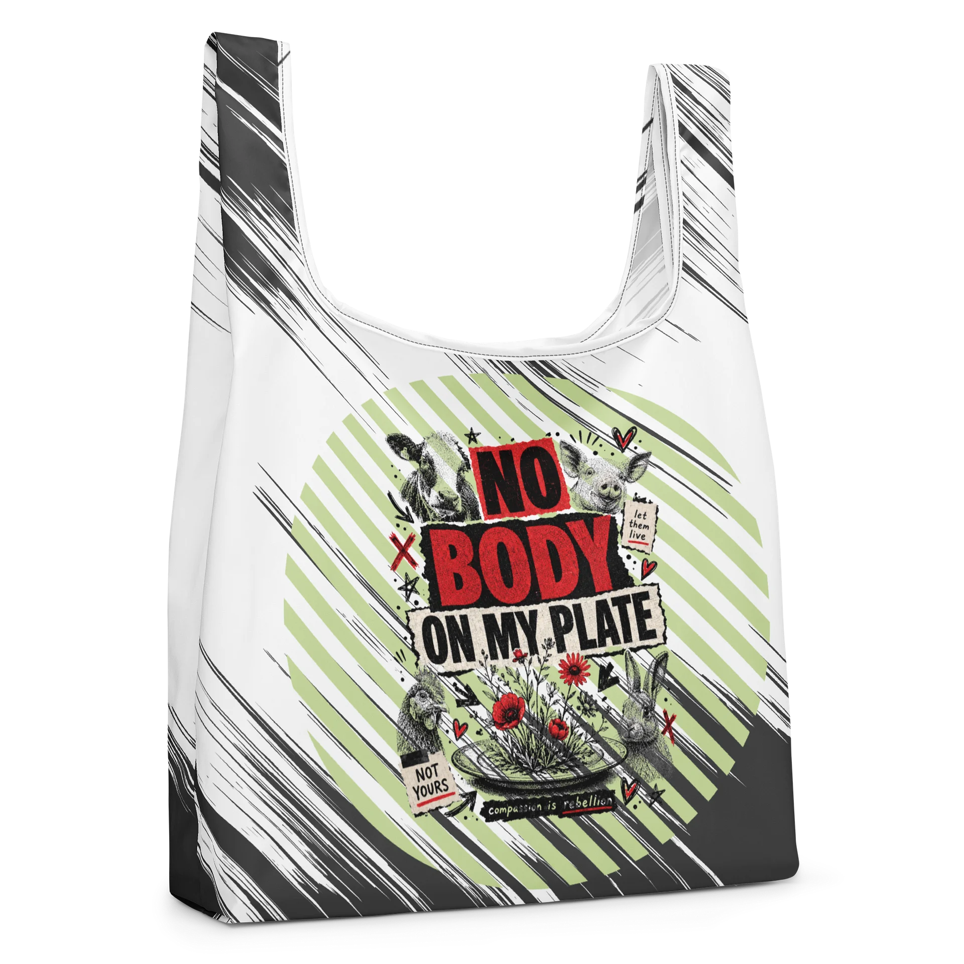 No Body on My Plate - Shopping Bag product image (6)