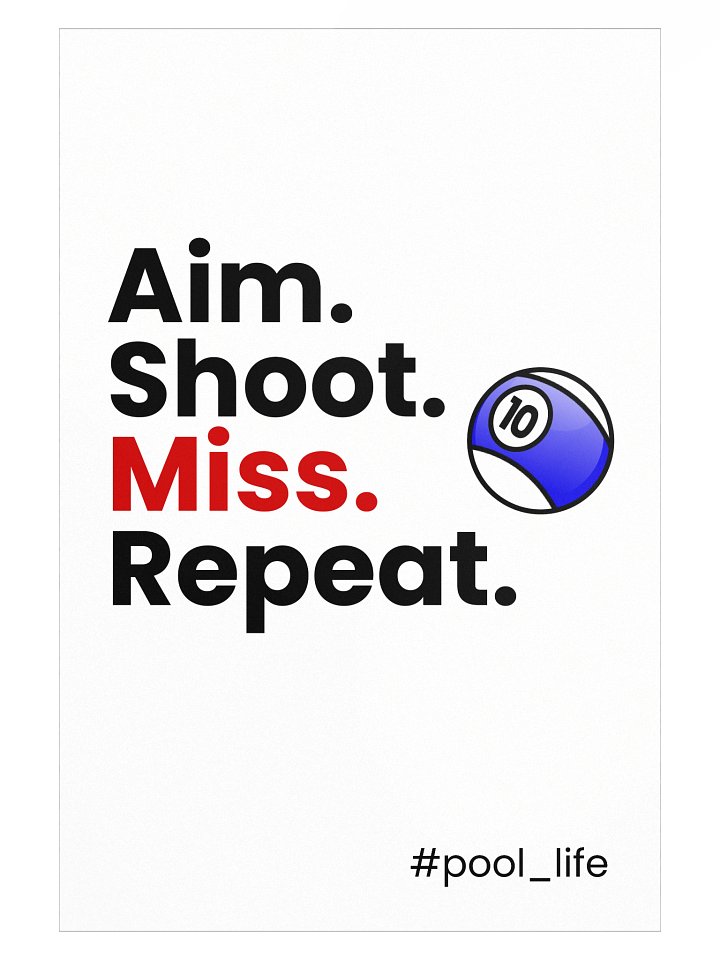 10-ball Pool Life Poster product image (1)