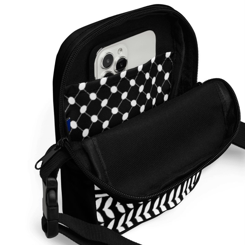 Keffiyeh Bag Black Crossbody Bag product image (2)