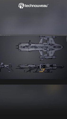Designing spaceships: Winglets add character, repeating shapes bring calm. It's all in the details. #SpaceShipDesign #DesignI...