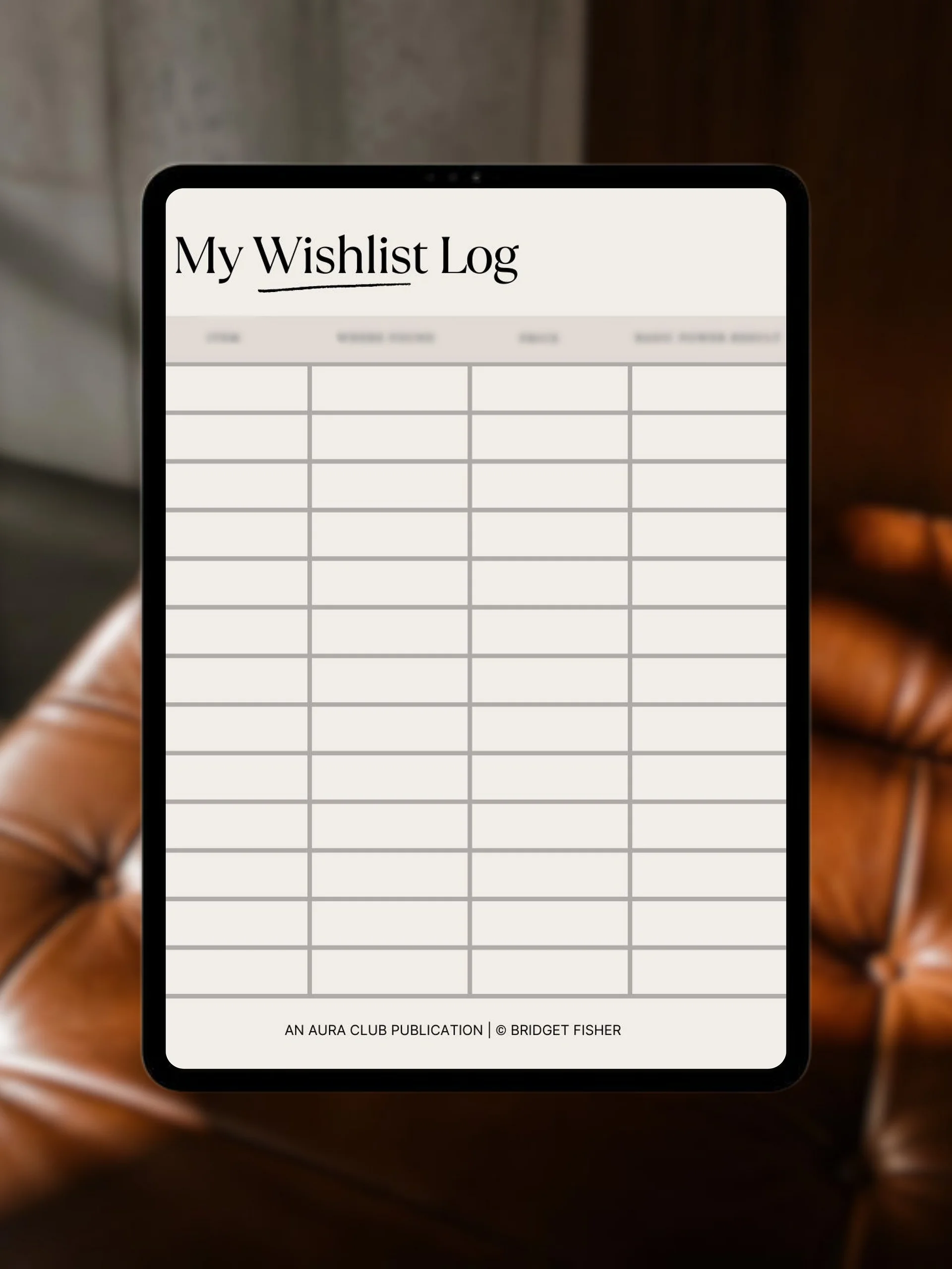The Strategic Wish List Planner Blueprint product image (5)