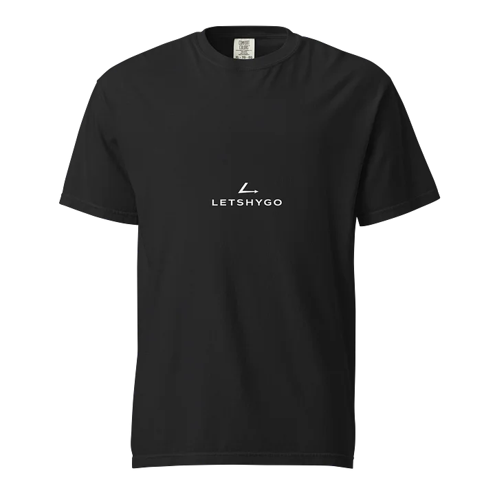 Ring spun LETSHYGO Arrow Line T-shirt product image (2)