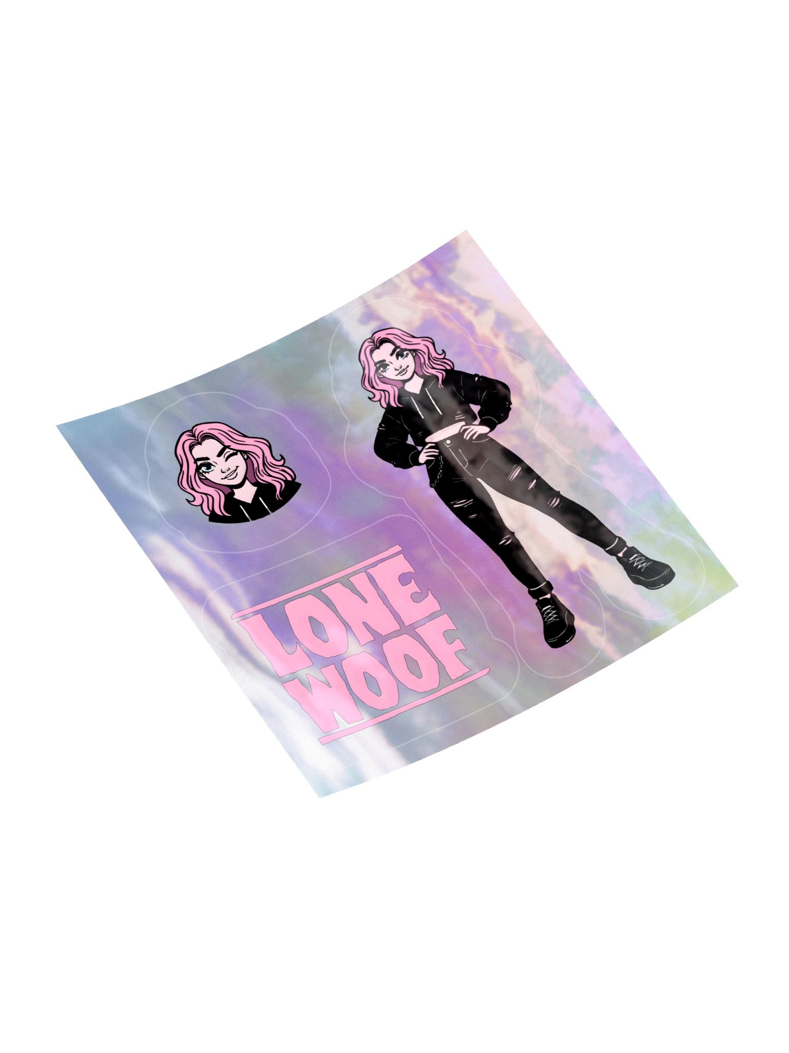LONEWOOF Holo Sticker Sheet product image (11)