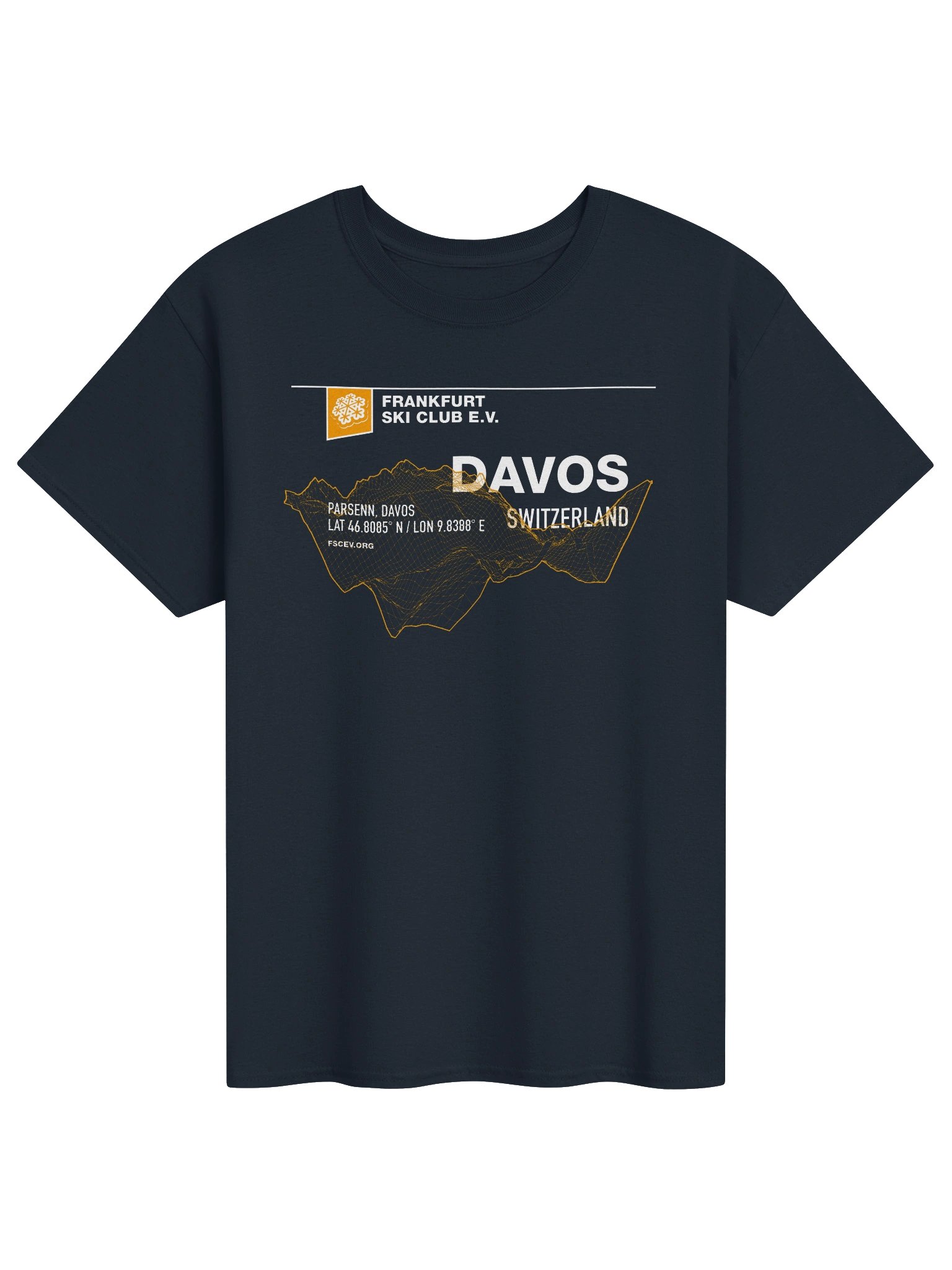 Davos / Parsenn Coordinates (front print) product image (1)