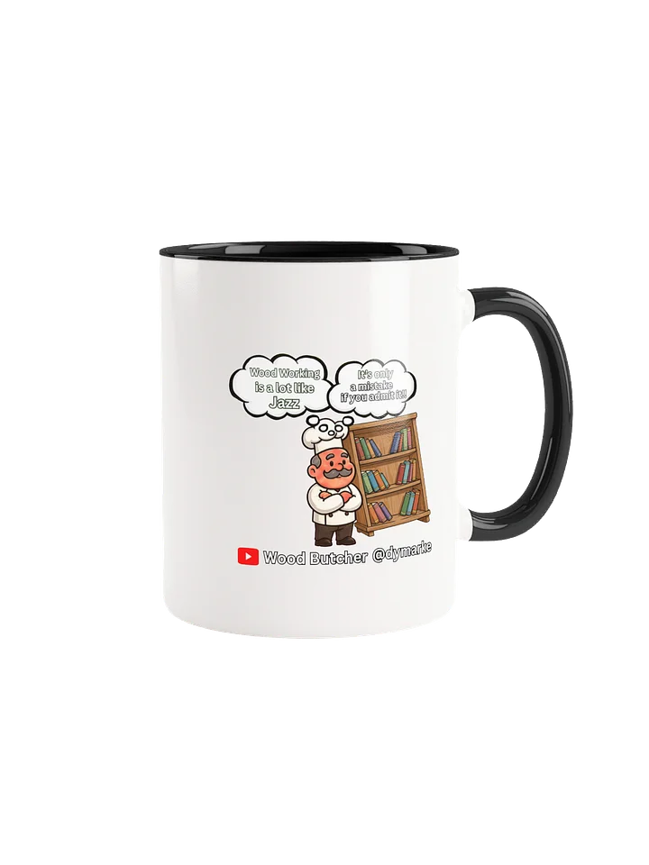 Wood Butcher gets philosophical Mug product image (7)