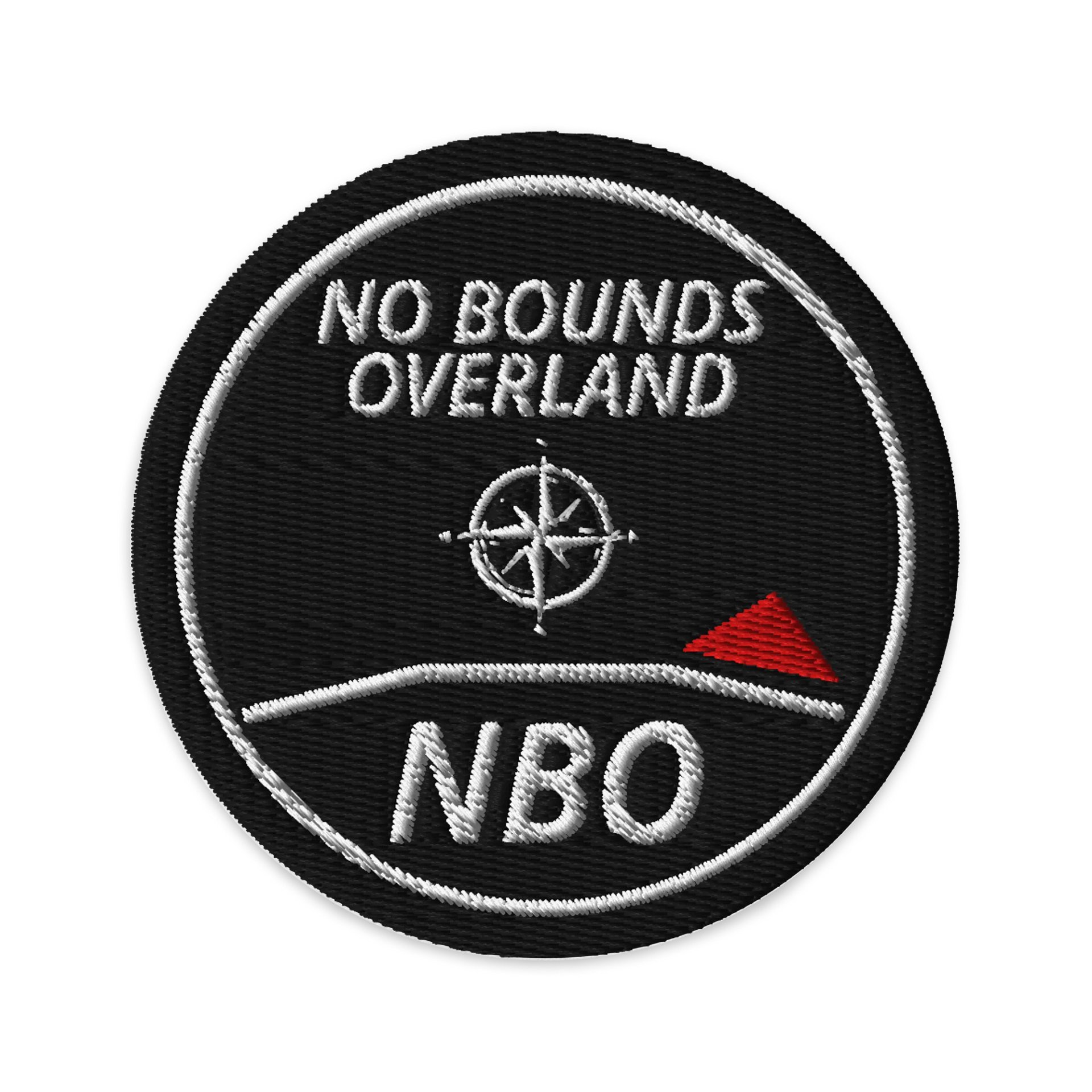 NBO Compass Embroidered Circular Patch product image (1)