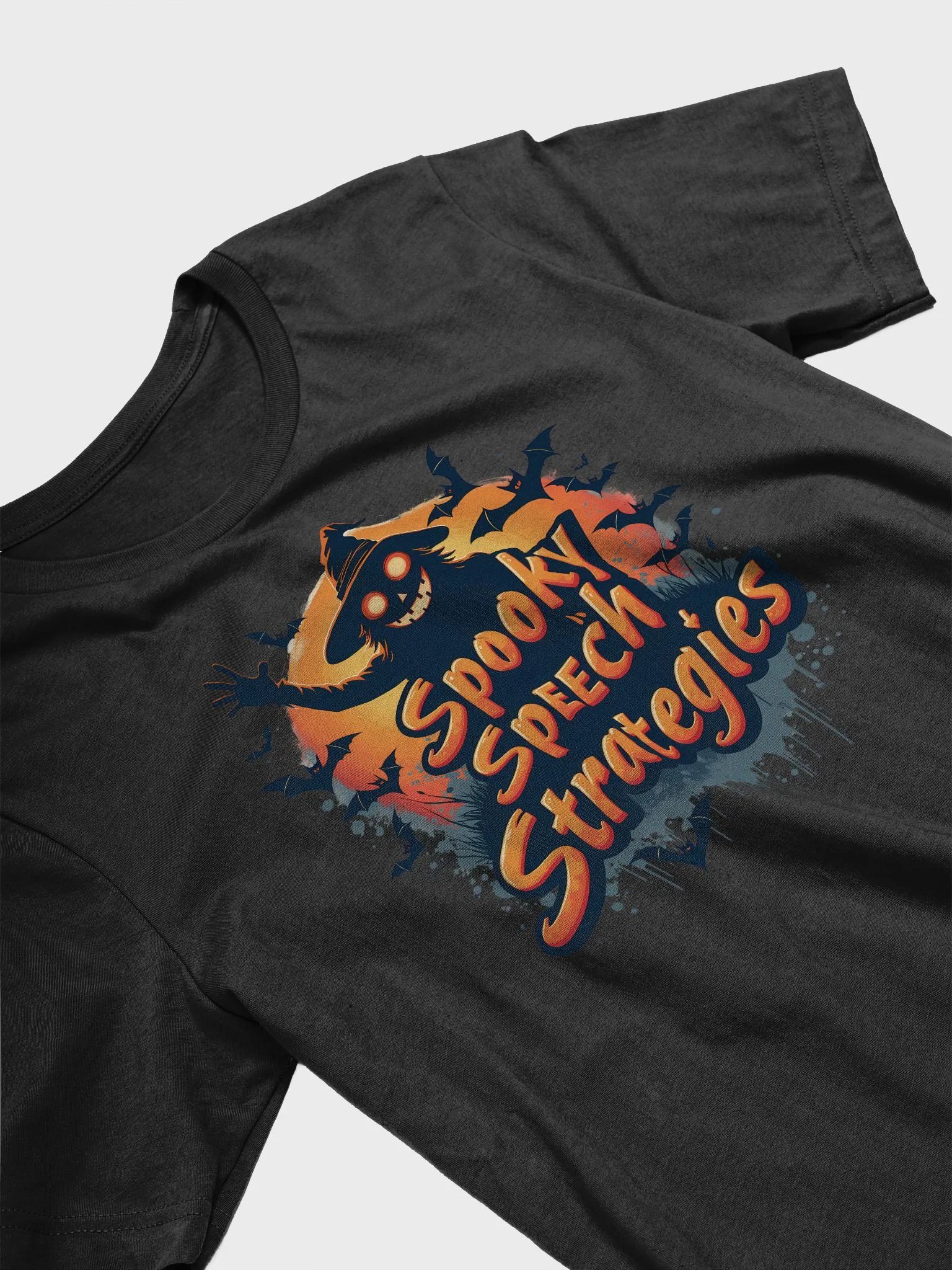 Spooky Speech Strategies Halloween T-Shirt product image (9)