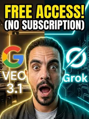 عيدية العيد وصلت! 🎁 إزاي تستخدم Grok و Veo 3.1 ببلاش؟ 🔥 يا جماعة، الصدمة كانت حقيقية لما عرفنا إن إيلون ماسك قفلها وجوجل صعبتها! بس زي ما عودتكم، مفيش مستحيل.. أنا قلبت الدنيا ولقيت لكم 
