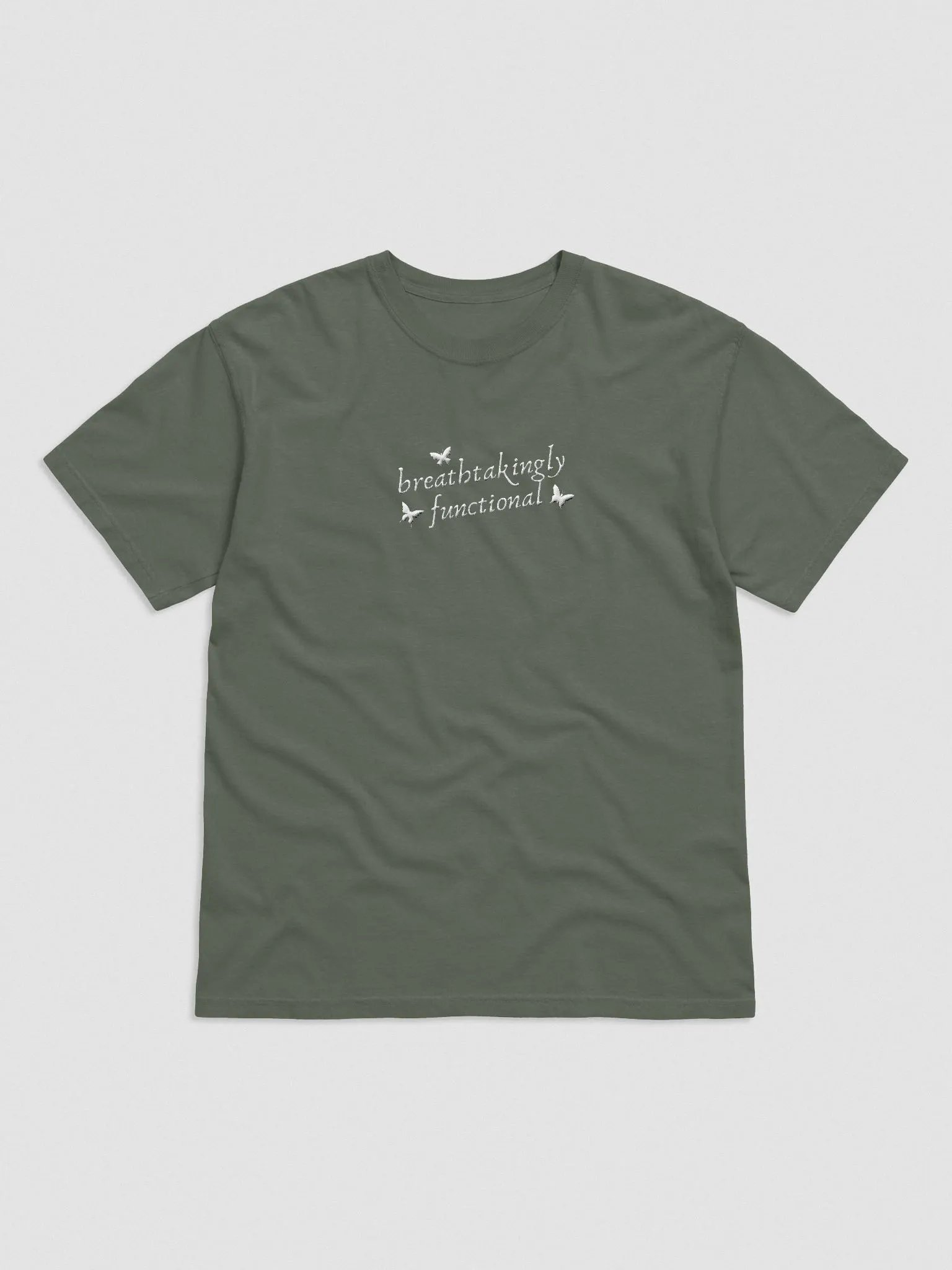 Breathtakingly Functional | Embroidered Tee product image (2)