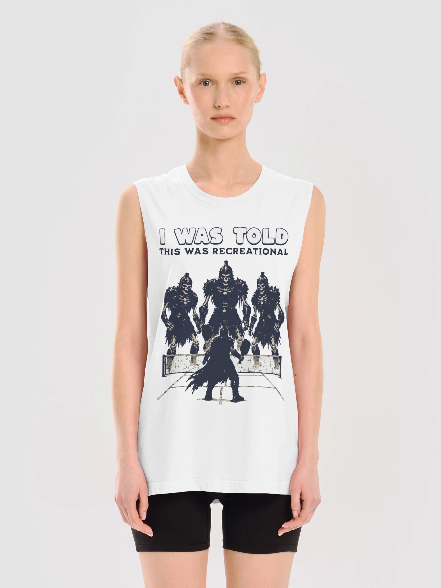 I Was Told This Was Recreational Tank Top – Funny Pickleball Tank Top product image (3)