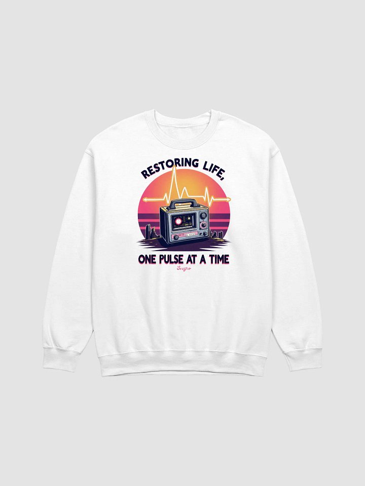 Rescue Pulse Defibrillator Sunset Sweatshirt product image (2)