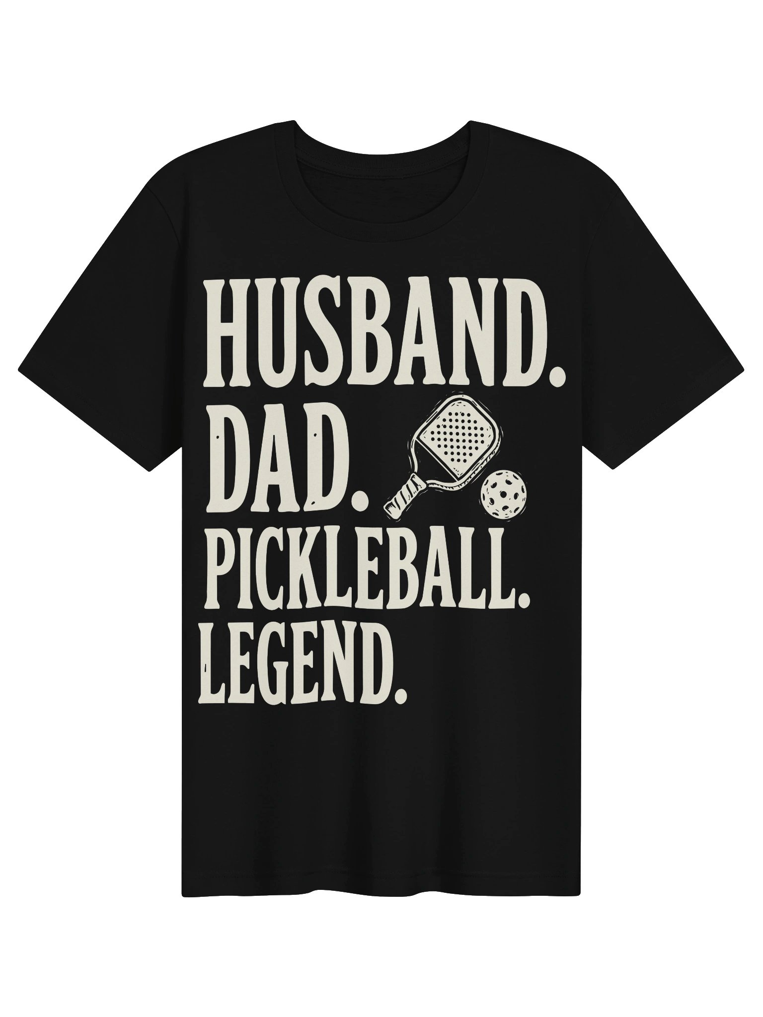 Husband Dad Pickleball Legend Shirt | Funny Pickleball Gift for Him product image (12)