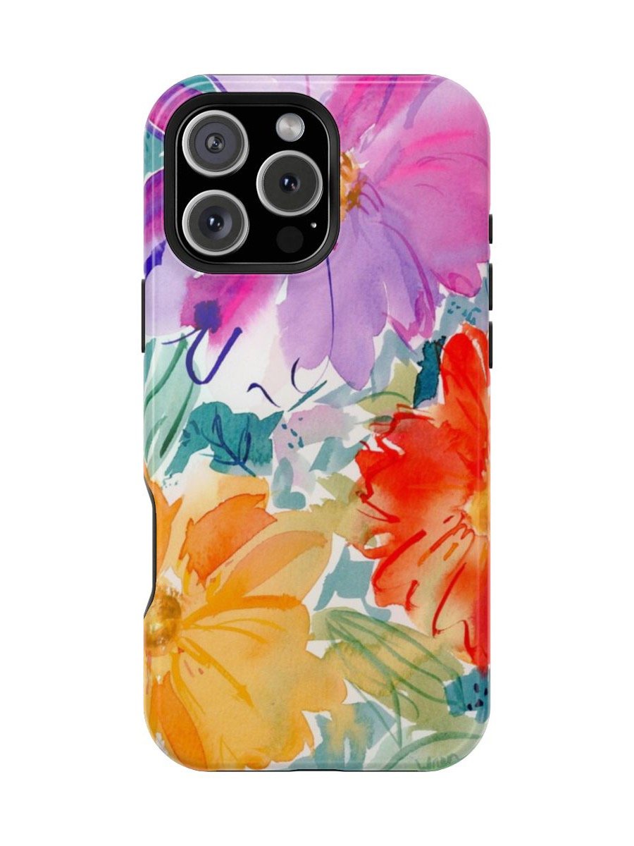 Magnetic Floral Phone Case - Untamed Blooms product image (1)