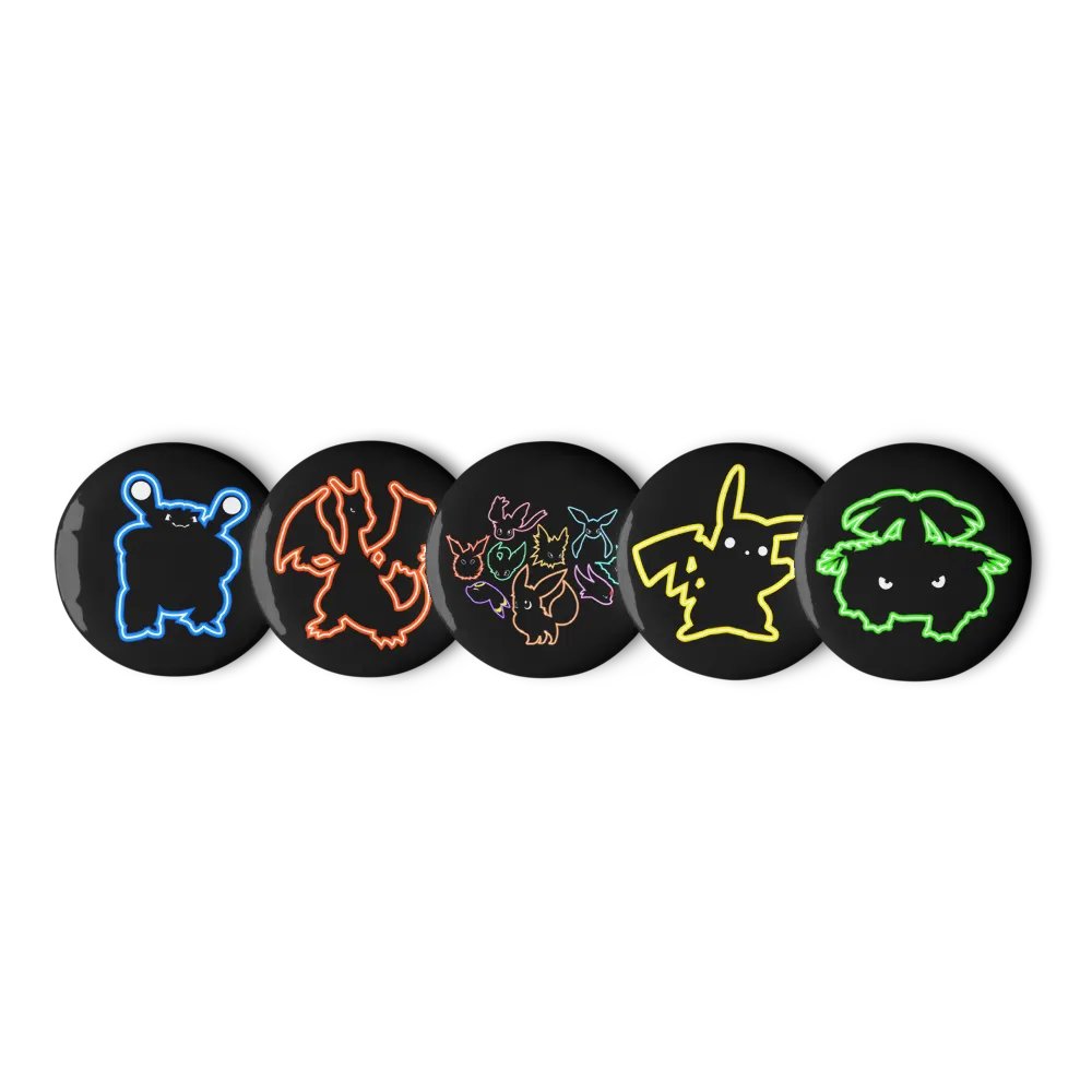 Neon Squad Pins product image (6)