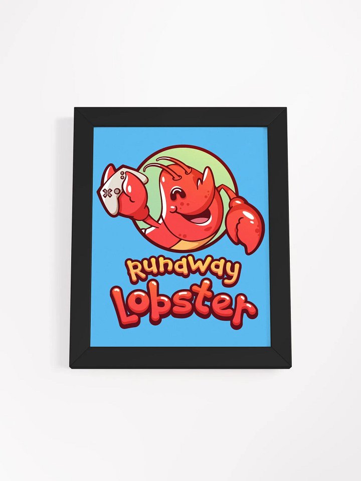 RunawayLobster Framed Poster product image (1)