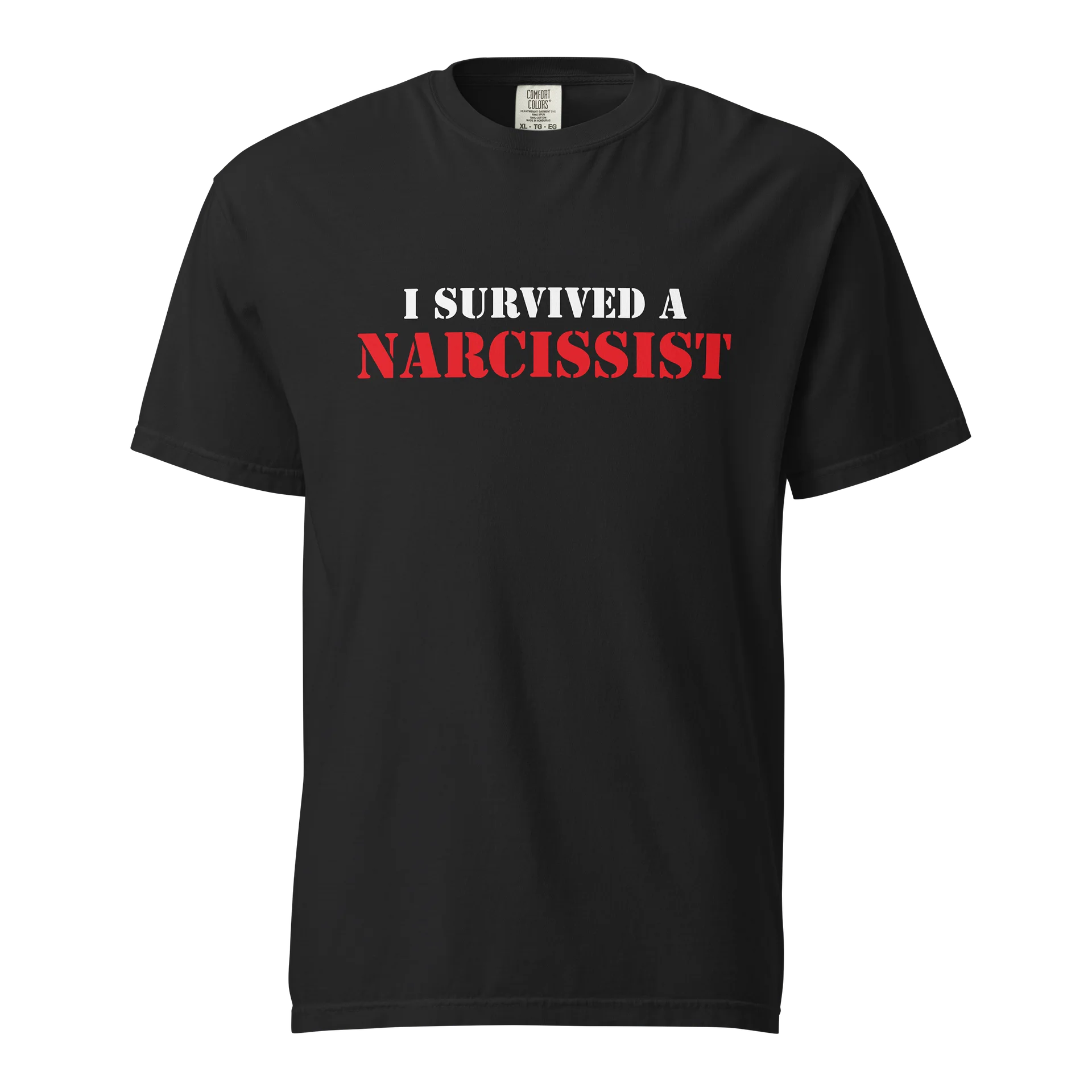 I Survived a Narcissist Statement T-Shirt product image (1)